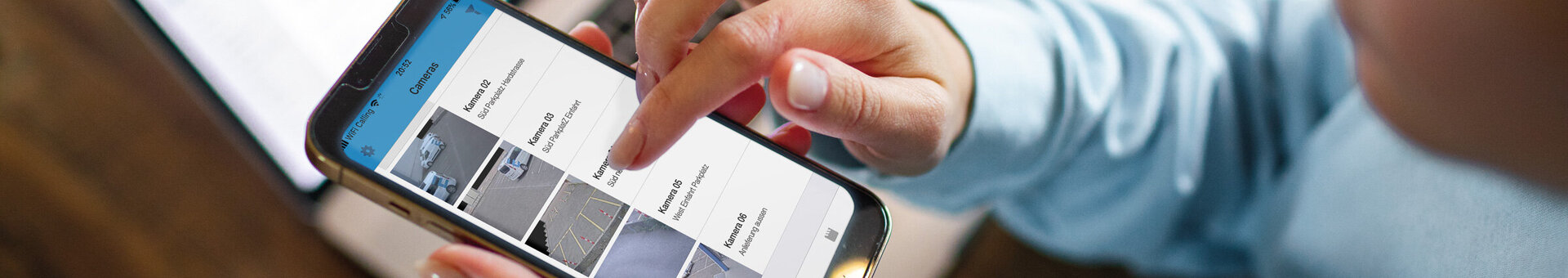 Handy mit Cloudverbindung